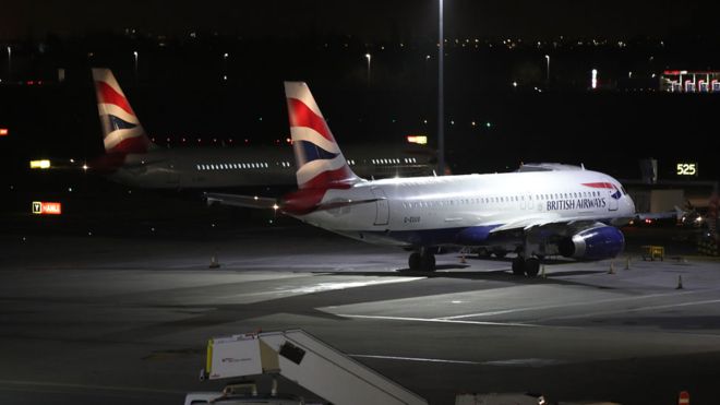 Heathrow airport drone investigated by police and military