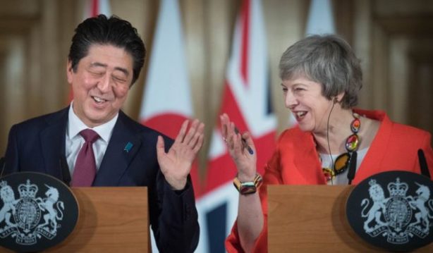 Brexit: Japan’s PM says ‘wish of whole world’ to avoid no-deal