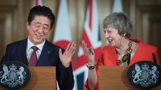 Brexit: Japan’s PM says ‘wish of whole world’ to avoid no-deal