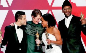 Oscars 2019: Olivia Colman and Green Book spring surprise wins