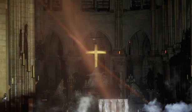 Notre-Dame fire: Paris surveys aftermath of cathedral blaze