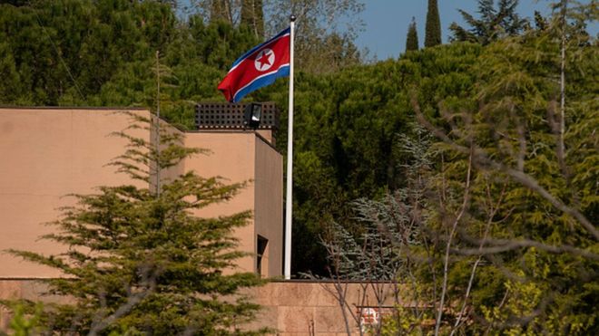 N Korea embassy raid in Madrid: ‘US Marine arrested’