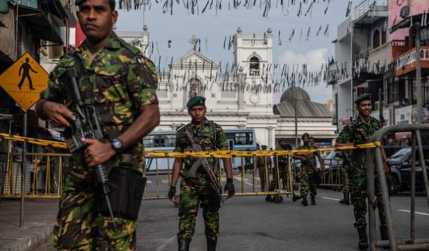 Sri Lankan police raid HQ of Islamic group suspected of attacks